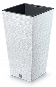 Kvetináč FURU SQUARE 29,5 cm, biely, 29,5 cm