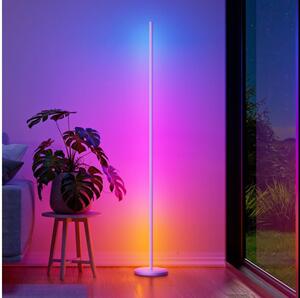 Nanoleaf NL7204K0201A070-LEDRGBW Stmievateľná stojacia lampa 22W/230V 2200-6500K Wi-Fi biela