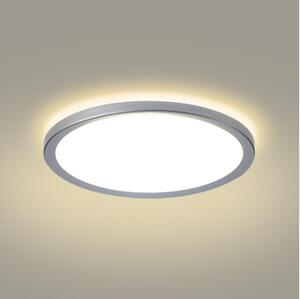Brilagi - LED kúpeľňové stropné svietidlo ULTRA SLIM LED/24W/230V priemer 42 cm strieborné IP54