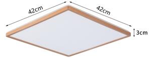 Brilagi - LED kúpeľňové stropné svietidlo ULTRA SLIM LED/24W/230V 42x42 cm ružovo-zlaté IP54