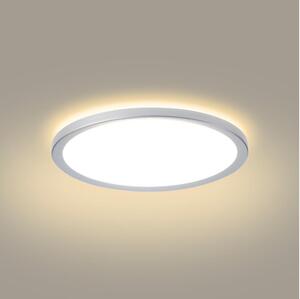 Brilagi - LED kúpeľňové stropné svietidlo ULTRA SLIM LED/12W/230V pr. 22,5 cm strieborné IP54