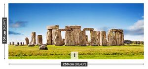 Fototapeta Vliesová Stonehenge anglicko 250x104 cm