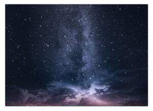 Obraz oblohy s hviezdami (70x50 cm)