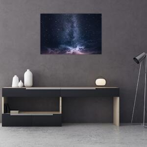 Obraz oblohy s hviezdami (90x60 cm)