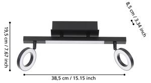 Eglo 900514 - LED Bodové svietidlo CARDILLIO 2xLED/3,2W/230V + LED/3,3W