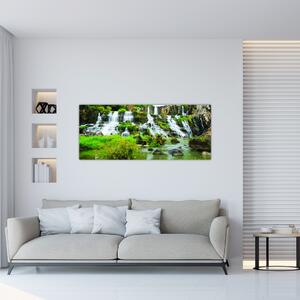 Obraz - vodopády (120x50 cm)