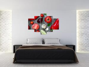 Obraz zeleniny (150x105 cm)
