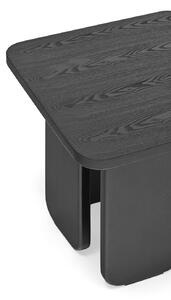 MUZZA Odkladací stolík arq 48 x 48 cm čierny