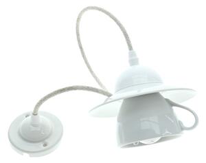 Bohemia-Design - Porcelánový luster na lanku 1xE27/60W/230V