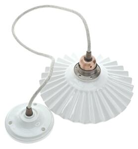 Bohemia-Design - Porcelánový luster na lanku 1xE27/60W/230V