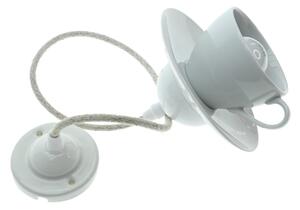 Bohemia-Design - Porcelánový luster na lanku 1xE27/60W/230V