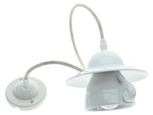Bohemia-Design - Porcelánový luster na lanku 1xE27/60W/230V