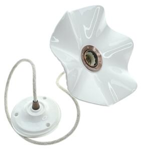 Bohemia-Design - Porcelánový luster na lanku 1xE27/60W/230V