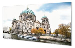 Sklenený obraz Nemecko Berlin Cathedral River 100x50 cm 2 Prívesky