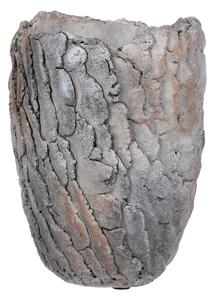 Betonový obal na kvetináč Stone sivá, 16 x 22 cm