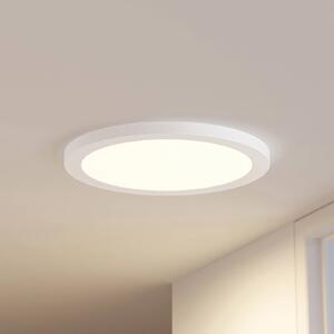 Prios LED stropné svietidlo Aureka, sada 2 ks, senzor, Ø 33 cm, biela