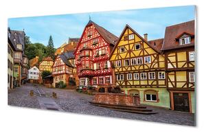 Sklenený obraz Germany Staré Mesto Bavorsko 120x60 cm 2 Prívesky