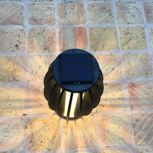 Solárne LED svietidlo Pastek teakové drevo snímač