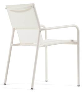 MUZZA Záhradná stolička tana biela