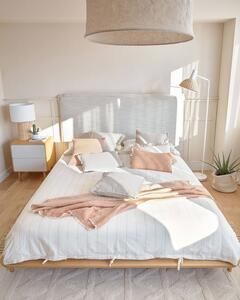 MUZZA Drevená posteľ Marewa 160 x 200 cm