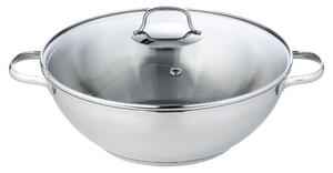 Livarno home Wok z ušľachtilej ocele, Ø 32 cm (wok bez Ilag® Ultimate HL) (100376286)