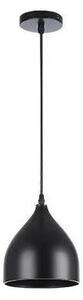 Luster na lanku COMO 1xE27/60W/230V pr. 17 cm čierna