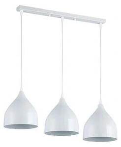 Luster na lanku COMO 3xE27/60W/230V biela