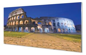 Sklenený obraz Sunset Rome Colosseum 100x50 cm 2 Prívesky