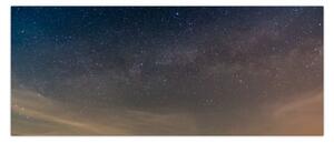Obraz nočnej oblohy (120x50 cm)