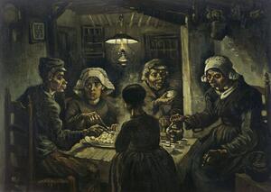 Vincent van Gogh - Obrazová reprodukcia The Potato Eaters, 1885, (40 x 30 cm)