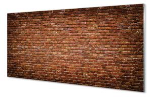 Obraz na skle Vintage tehlové múry 100x50 cm 2 Prívesky