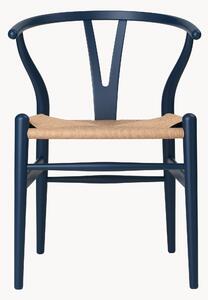 Drevená stolička's tkaným sedadlom CH24 Wishbone Chair