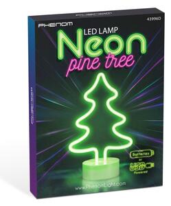 LED neónová stolová dekorácia LED/2W/3xAA USB strom