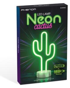 LED neónová stolová dekorácia LED/2W/3xAA USB kaktus