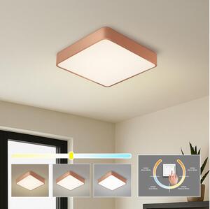 Brilagi - LED stropné svietidlo POOL LED/48W/230V 3000/4000/6000K 50x50 cm bronzové