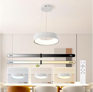 Brilagi - stmievateľný LED luster FALCON MODERN LED/30W/230V pr. 40 cm biela + diaľkový ovládač