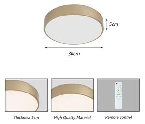 Brilagi - LED stmievateľné stropné svietidlo POOL LED/36W/230V pr. 30 cm zlaté + DO