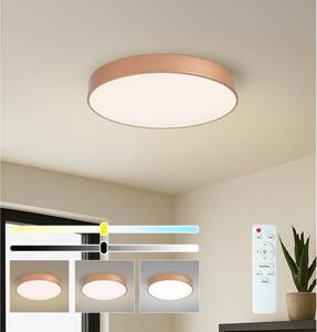 Brilagi - stmievateľné stropné svietidlo POOL LED, 60 W, 230 V, priemer 50 cm, bronzové, s diaľkovým ovládaním