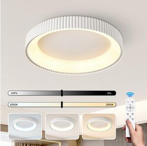 Brilagi - stmievateľné LED stropné svietidlo FALCON MODERN LED/54W/230V 60 cm biele + diaľkové ovládanie
