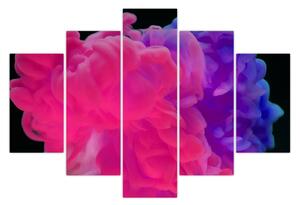 Obraz farebného dymu (150x105 cm)
