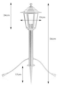 Markslöjd 107991 - LED vonkajšia lampa GARDEN24 LED/3W/24V 56 cm IP44 čierna
