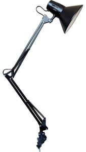 Osram - Stolná lampa s uchytením PANAN 1xE27/11W/230V čierna