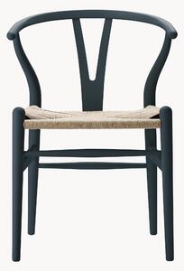 Drevená stolička's tkaným sedadlom CH24 Wishbone Chair