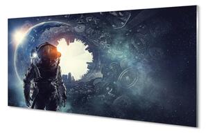 Sklenený obraz mechanizmy forma 100x50 cm 2 Prívesky