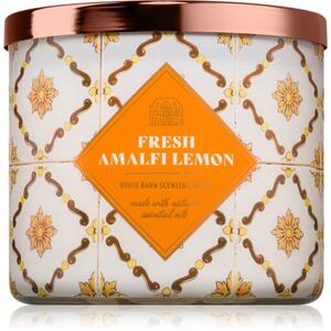 Bath & Body Works Fresh Amalfi Lemon vonná sviečka 411 g