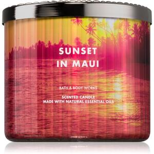 Bath & Body Works Sunset In Maui vonná sviečka 411 g