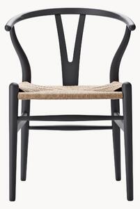 Drevená stolička's tkaným sedadlom CH24 Wishbone Chair