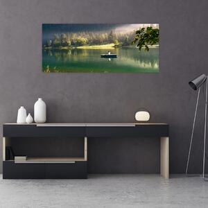 Obraz jazera (120x50 cm)