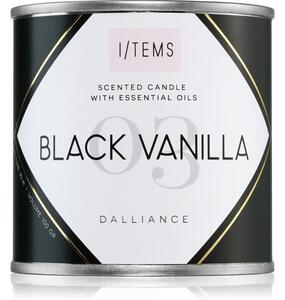 I/TEMS Essential 03 / Black Vanilla vonná sviečka 100 g