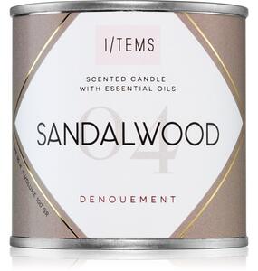 I/TEMS Essential 04 / Sandalwood vonná sviečka 100 g